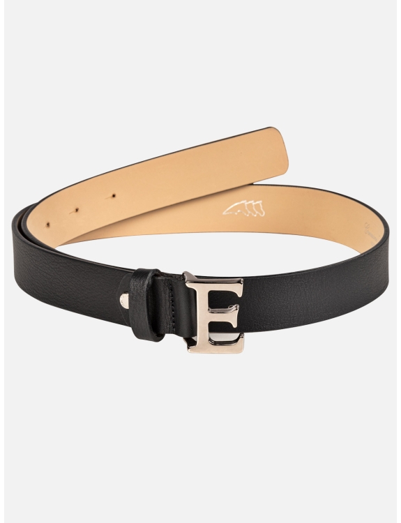 Ceinture En Cuir E Noire Vetements d equitation Femme SS23 Collection