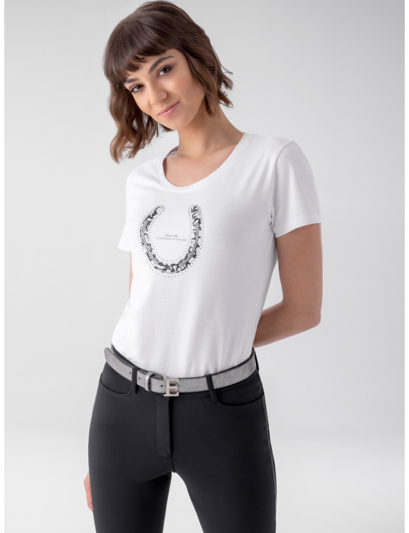 Maglietta con strass hotsell