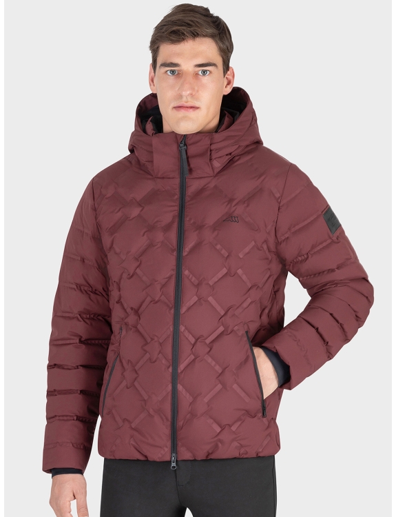 Port royale men s heat sealed down jacket with E TRW technology Men s horse riding clothing F W 23 Collection