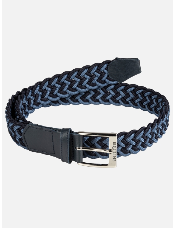 Ceinture tressee noire tempest unisexe Vetements d equitation Collection F W 23