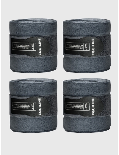 POLO - FASCE DA POLO IN PILE SET 4 PZ GRIGIO