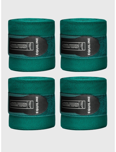 POLO - POLAIRE BANDAGES 4 PCES POLO VERT
