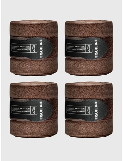 POLO - POLAIRE BANDAGES 4 PCES MARRON