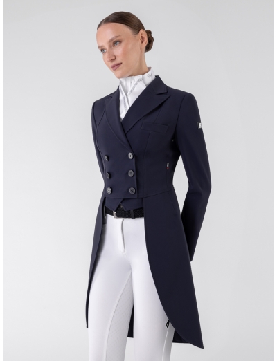 AURORA – Blue women’s tailored competition tailcoat