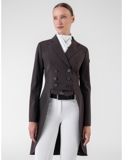 AURORA – Brown women’s tailored competition tailcoat