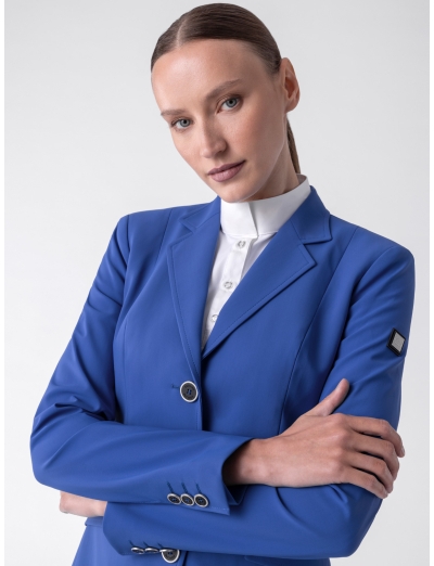 GAIT – Veste de compétition ajustée bleue royal pour femme