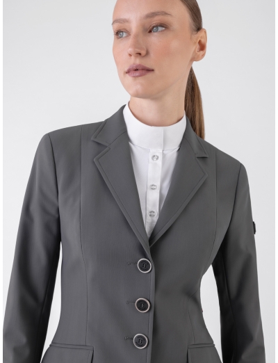 GAIT – Veste de compétition ajustée gris pour femme