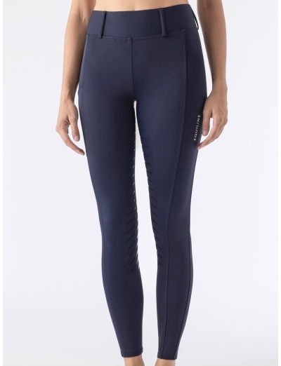 CARBEF – Blue women’s full grip leggings with phone pocket