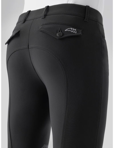 GRAFTONB - Pantaloni  B-MOVE da uomo neri con grip ginocchio