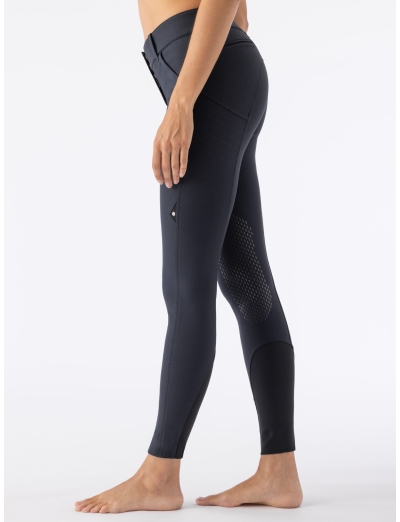 X-SHAPE – Blue women’s knee grip breeches push-up