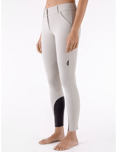 X-SHAPE – Beige women’s knee grip breeches push-up