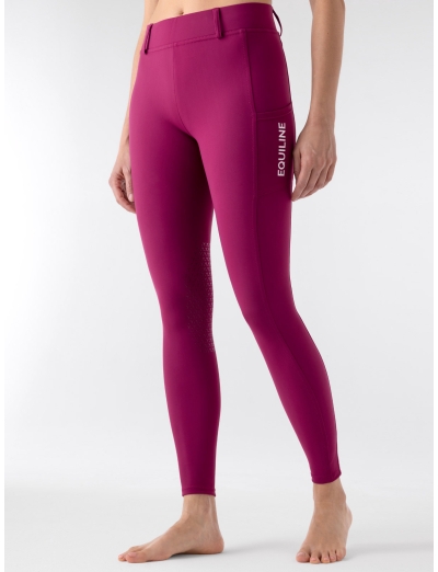 LEGGINGS EQUITAZIONE WOOD VIOLET DA DONNA GRIP AL GINOCCHIO