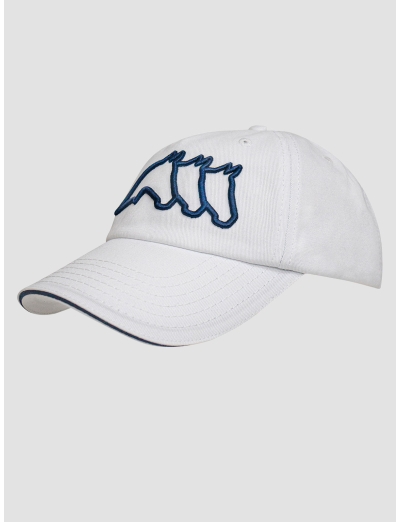 OSCARK - BASEBALL KAPPE WEISS MIT LOGO