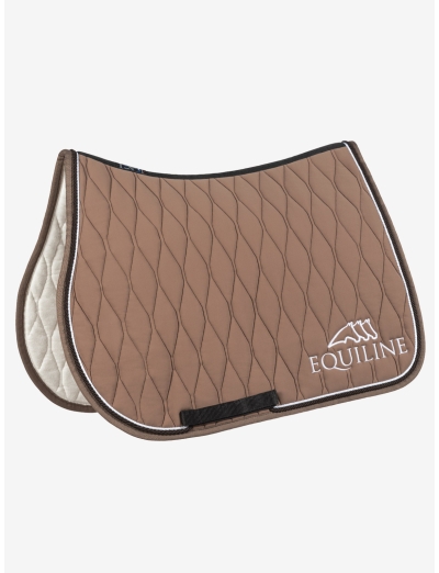 TECH ALVEOLAR SADDLE PAD CAMEL AND BROWN