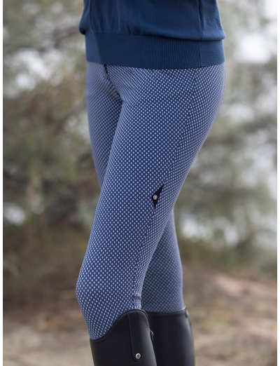 WOMEN’S FULL GRIP HIGH WAIST PRINTED BREECHES