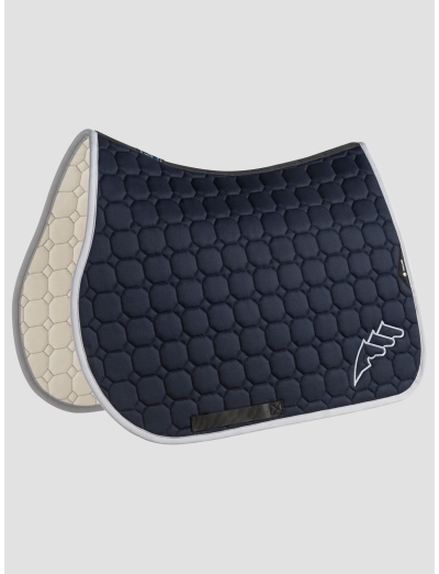 Blue Octagon Saddlecloth