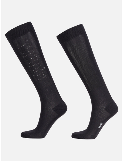 GLAMOUR BLACK SOCKS