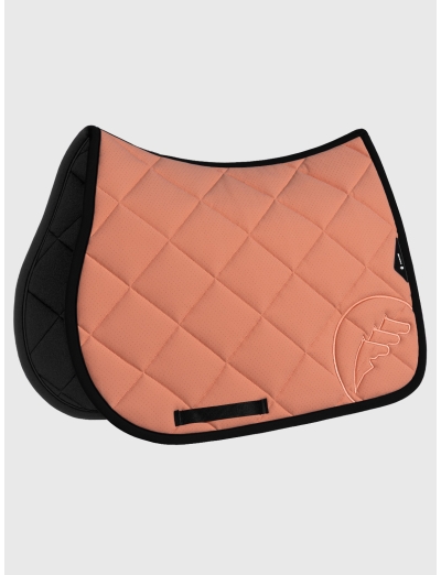 Shell coral rombo saddlecloth