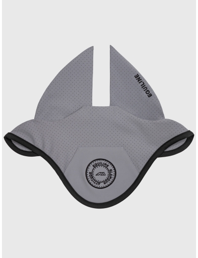 Bonnet d’oreille pour poney gris lilas