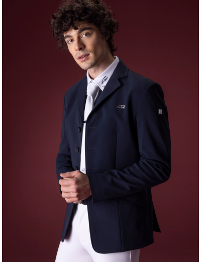 GIACCA DA COMPETIZIONE CON TECNOLOGIA E-TRW BLU DA UOMO