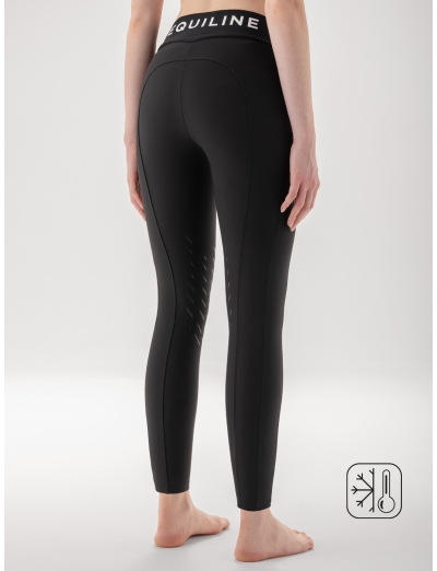 Legging noir pour femme knee grip