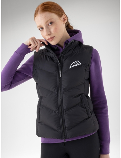Black women’s padded vest