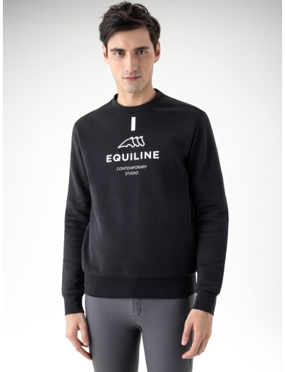 Black maxi logo men’s sweatshirt