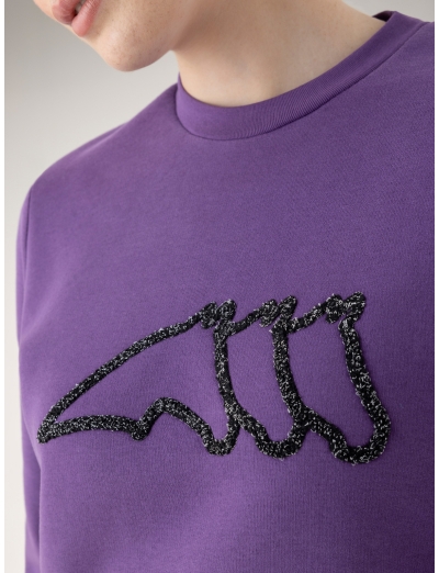 Violet women’s roundneck sweatshirt
