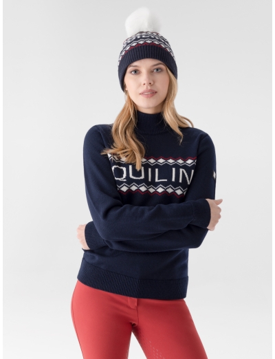 BLUE WOMEN’S XMAS JUMPER