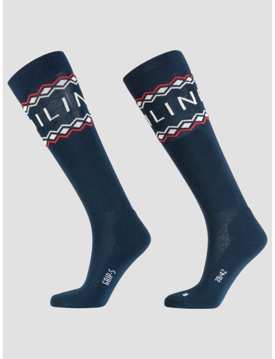 BLUE EQUILINE UNISEX SOCKS