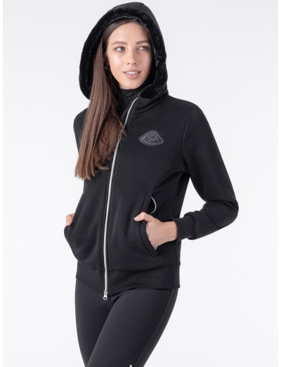 Black hoodie