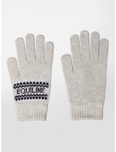 Ice knitted gloves