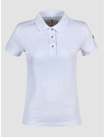 WHITE WOMEN'S POLO SHIRT