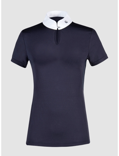 BLUE WOMEN'S COMPETITION POLO SHIRT