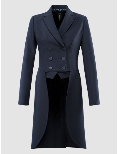 Blue women's competition tailcoat
