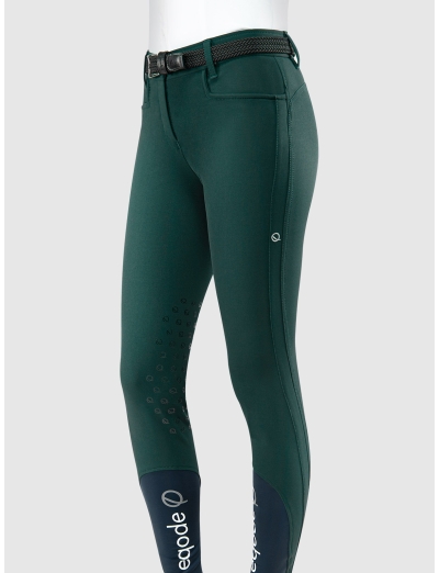 GREEN WOMEN'S KNEE GRIP BREECHES