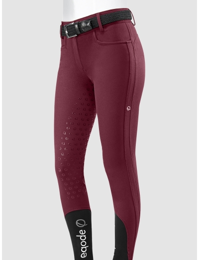 HIGH WAIST FULL GRIP BREECHES CHERRY