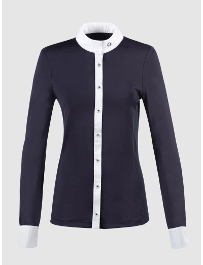 BLUE WOMAN COMPETITION SHIRT LONG SLEEVES