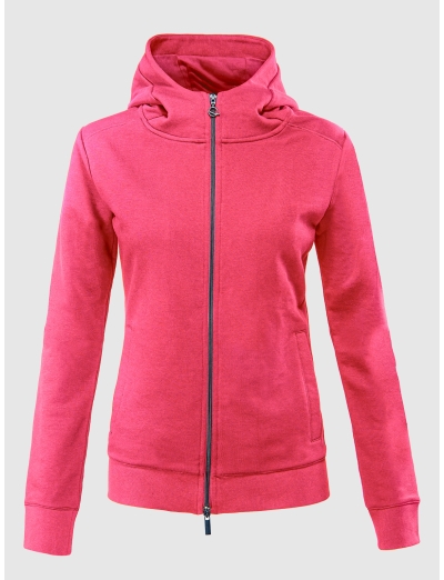 ROSE RED WOMEN'S FULLZIP HOODIE