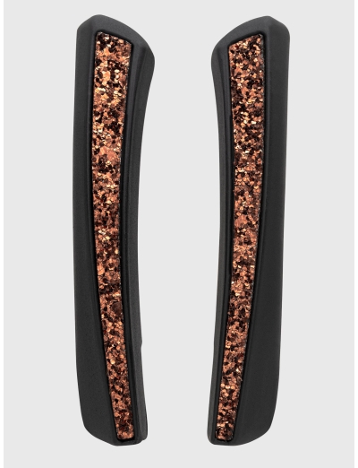 CACHES DRESSAGE X-CEL AVEC DÉTAIL BRONZE PAILLETÉ