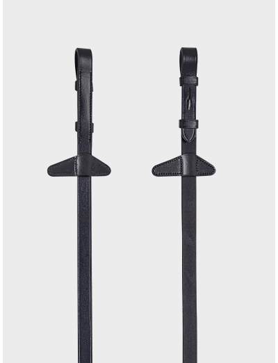 REDINE IN TESSUTO CON STOPPER 5/8"   NERO