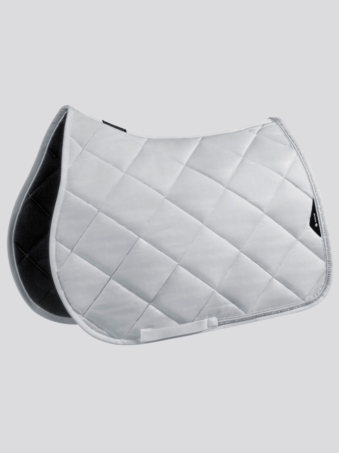 EQGLOW - Sottosella rombo bianco con strass