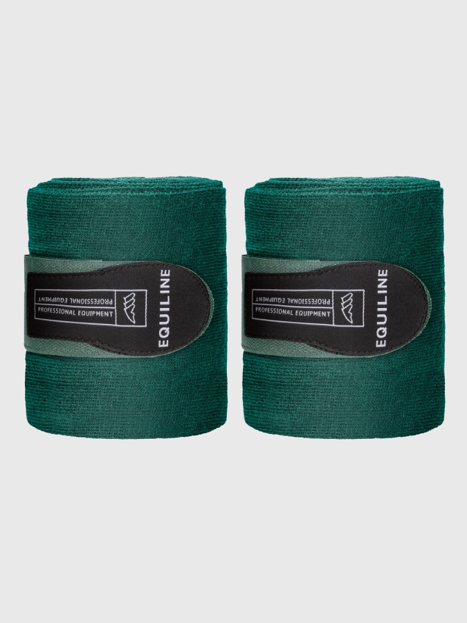 STABLE - bandages set 2 pcs  stable green
