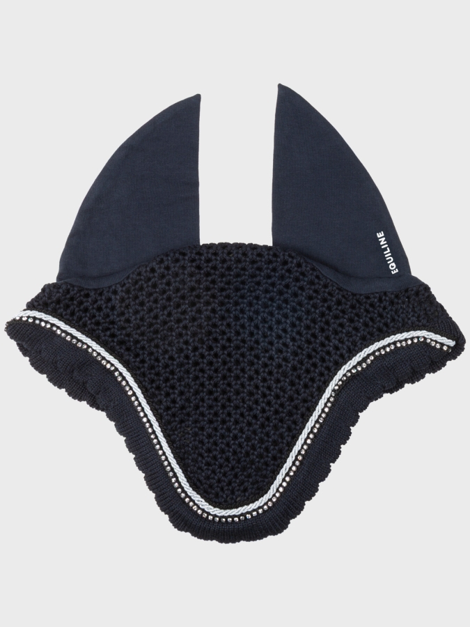 RIO - earnet with rhinestones  blue
