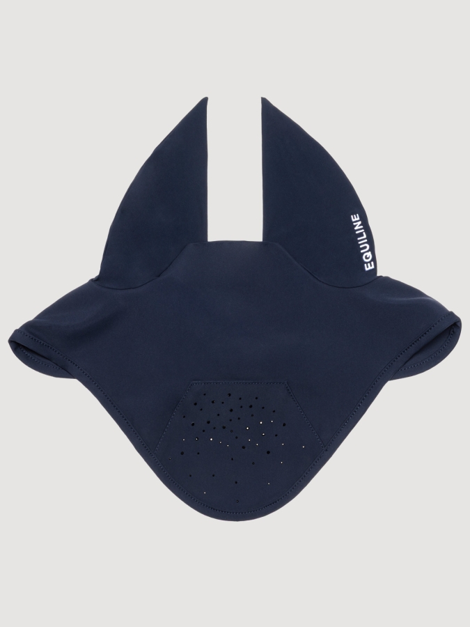 EQALMOND STRASS - Cuffietta blu in tessuto tecnico con strass