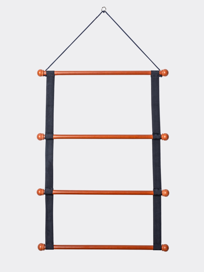 RACKY - wooden rack luxury blue