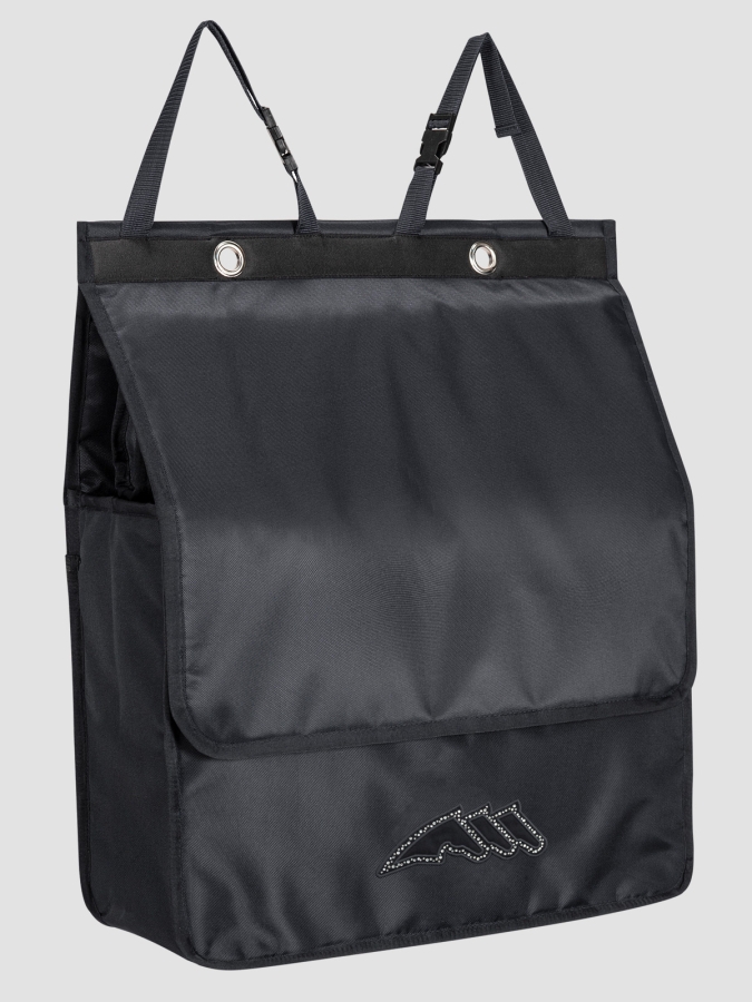 Black Stable Storage Bag with Rhinestones