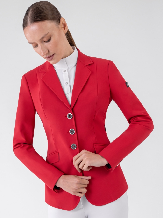 GAIT &ndash; Giacca rossa da competizione sartoriale da donna