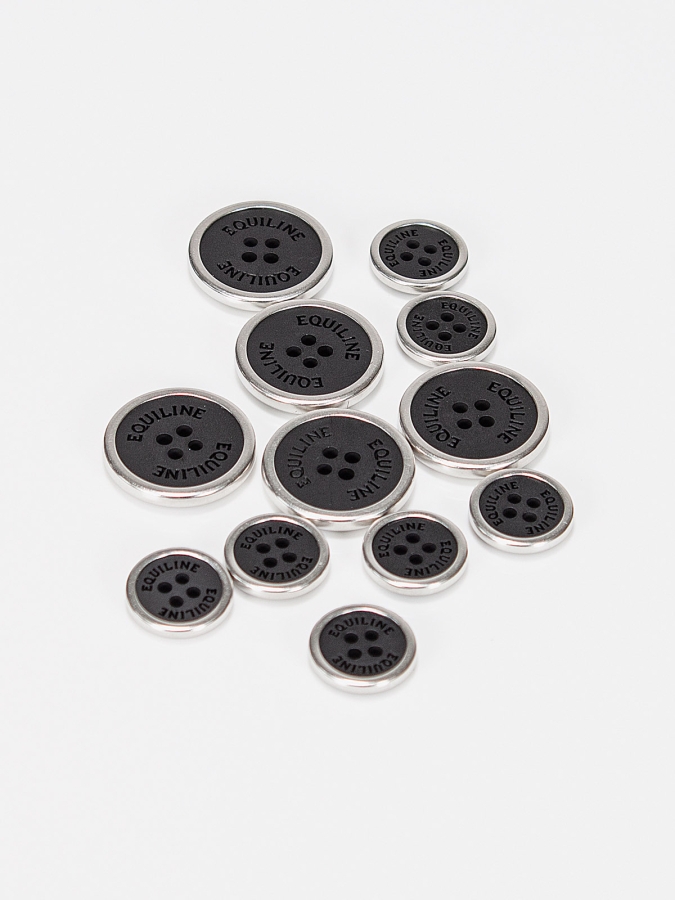 COMPETITION JACKET'S BUTTONS KIT   BLACK BUTTON