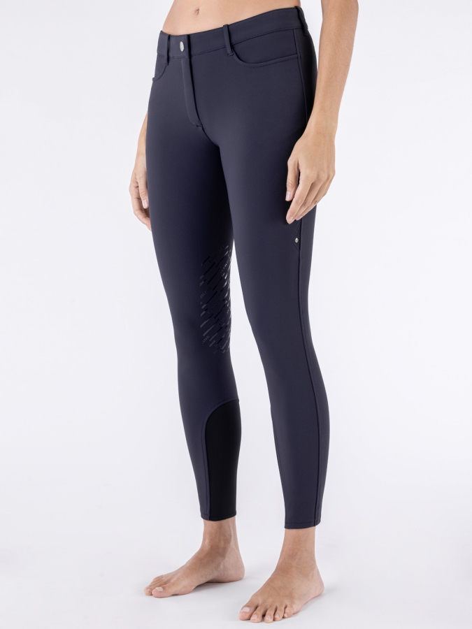 CORNEK &ndash; Pantaloni da donna BX-TECH blu con grip ginocchio